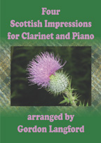 FOUR SCOTTISH IMPRESSIONS - Gordon Langford
